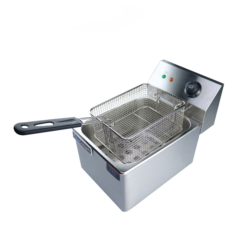 單缸單篩電炸爐